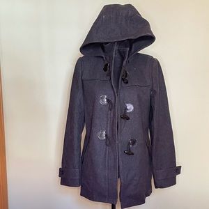 Dark gray Croft & Barrow wool coat